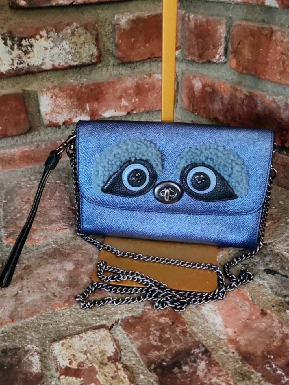 Coach Bear Wristlet Clutch/Crossbody